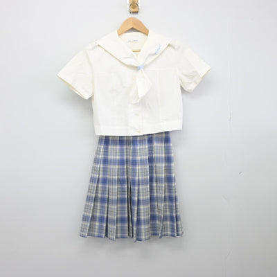 【中古】愛知県 名城大学附属高等学校 女子制服 2点（シャツ・スカート）sf033729