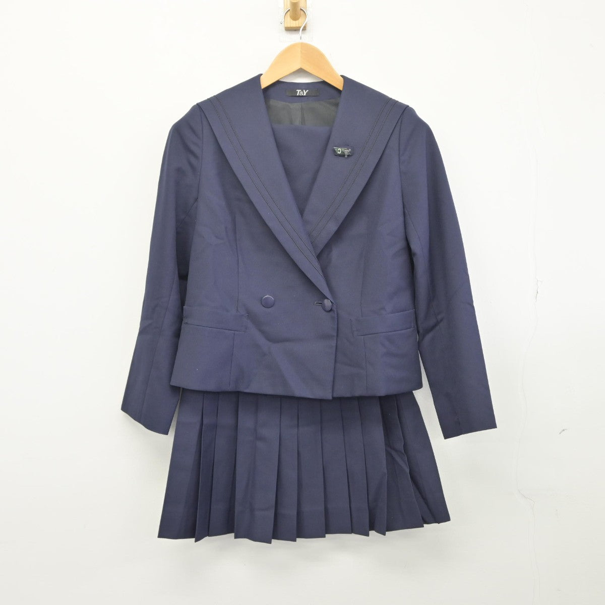 【中古】神奈川県 厚木高等学校 女子制服 3点（ブレザー・スカート）sf033738