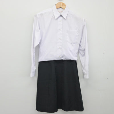 【中古】神奈川県 伊志田高等学校 女子制服 4点（ブレザー・シャツ・スカート）sf033752