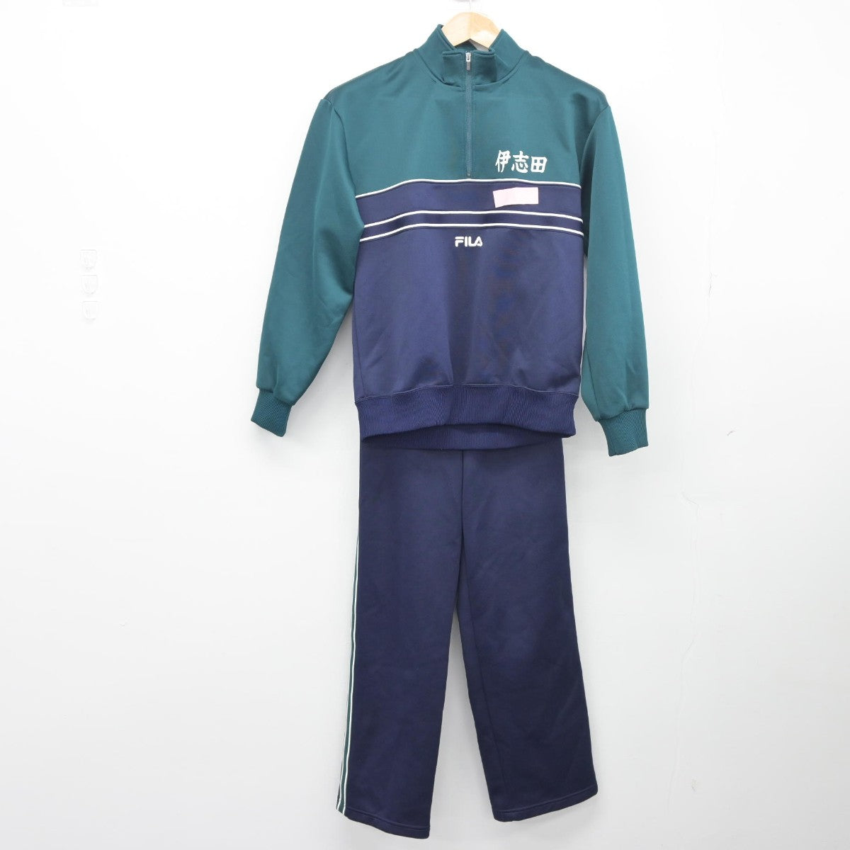 【中古】神奈川県 伊志田高等学校 女子制服 2点（ジャージ 上・ジャージ 下）sf033754