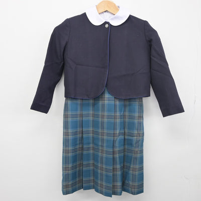 【中古】埼玉県 西武学園文理小学校 女子制服 3点（ブレザー・シャツ・ジャンパースカート）sf033759