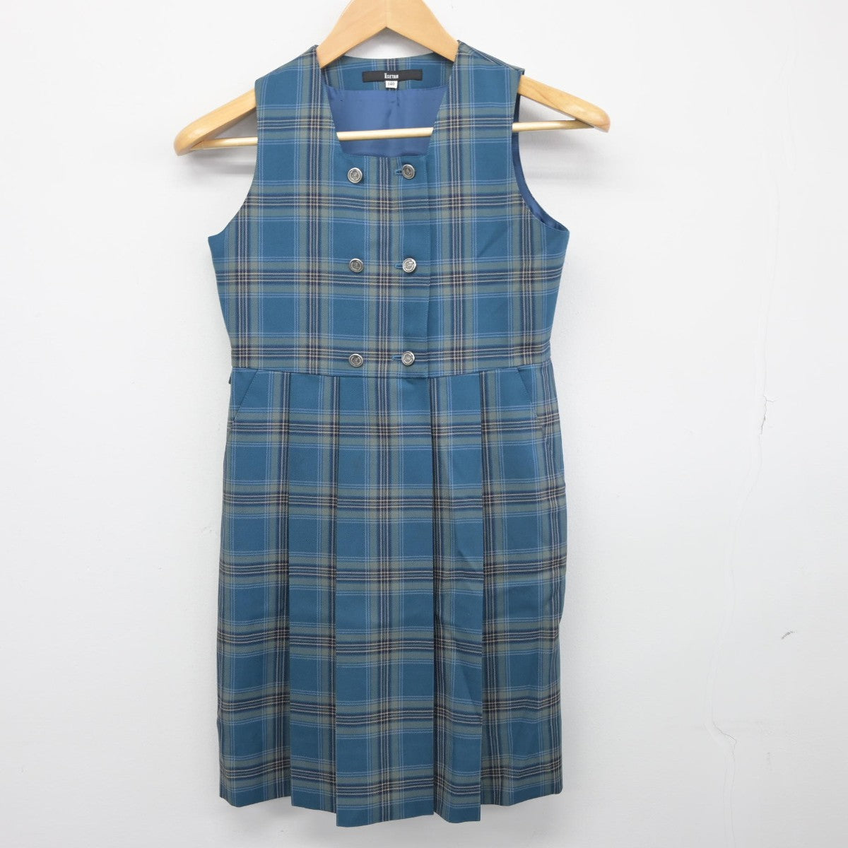 【中古】埼玉県 西武学園文理小学校 女子制服 3点（ブレザー・シャツ・ジャンパースカート）sf033759