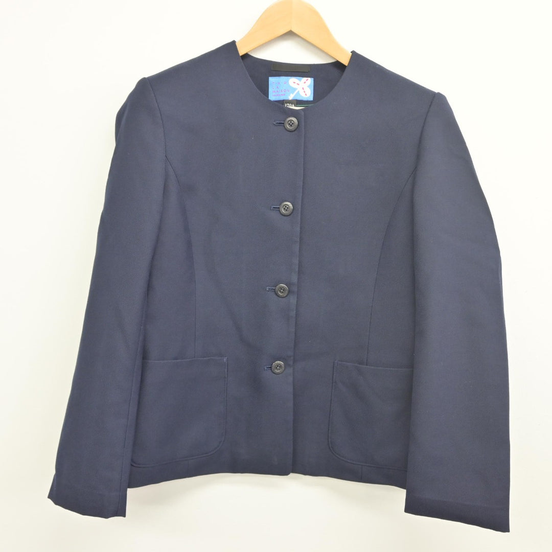 【中古】新潟県 白新中学校 女子制服 2点（ブレザー・ジャンパースカート）sf033760 | 中古制服通販パレイド