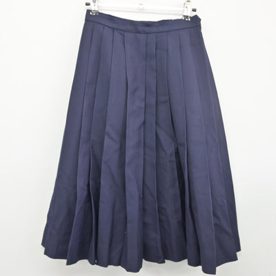 【中古】大阪府 樟蔭高等学校 女子制服 5点（セーラー服・スカート）sf033765