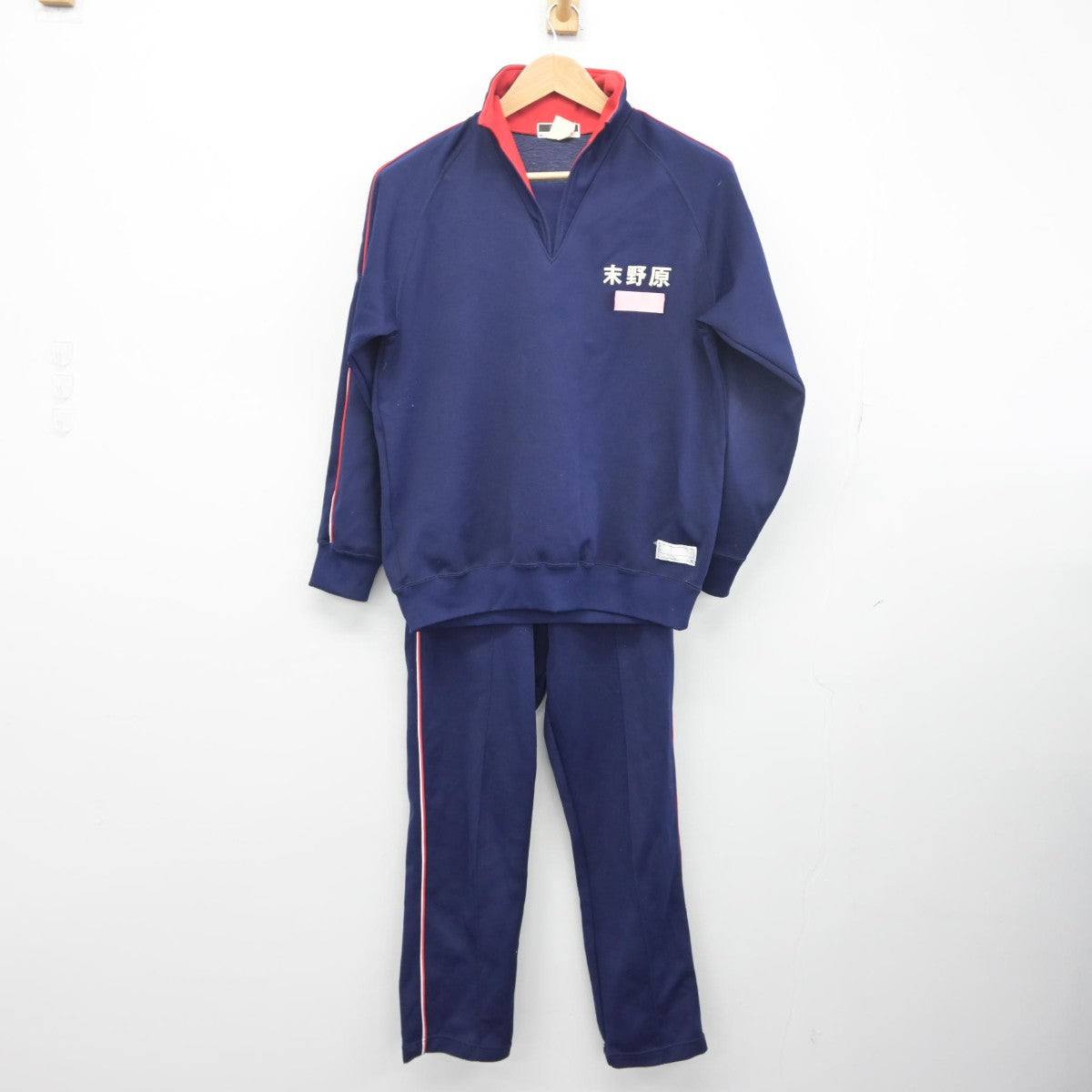 【中古】愛知県 豊田市立末野原中学校 女子制服 2点（ジャージ 上・ジャージ 下）sf033778