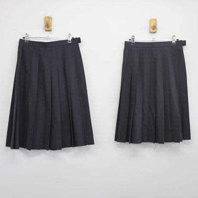 【中古】静岡県 富士市立吉原第一中学校 女子制服 3点（ブレザー・スカート・スカート）sf033789