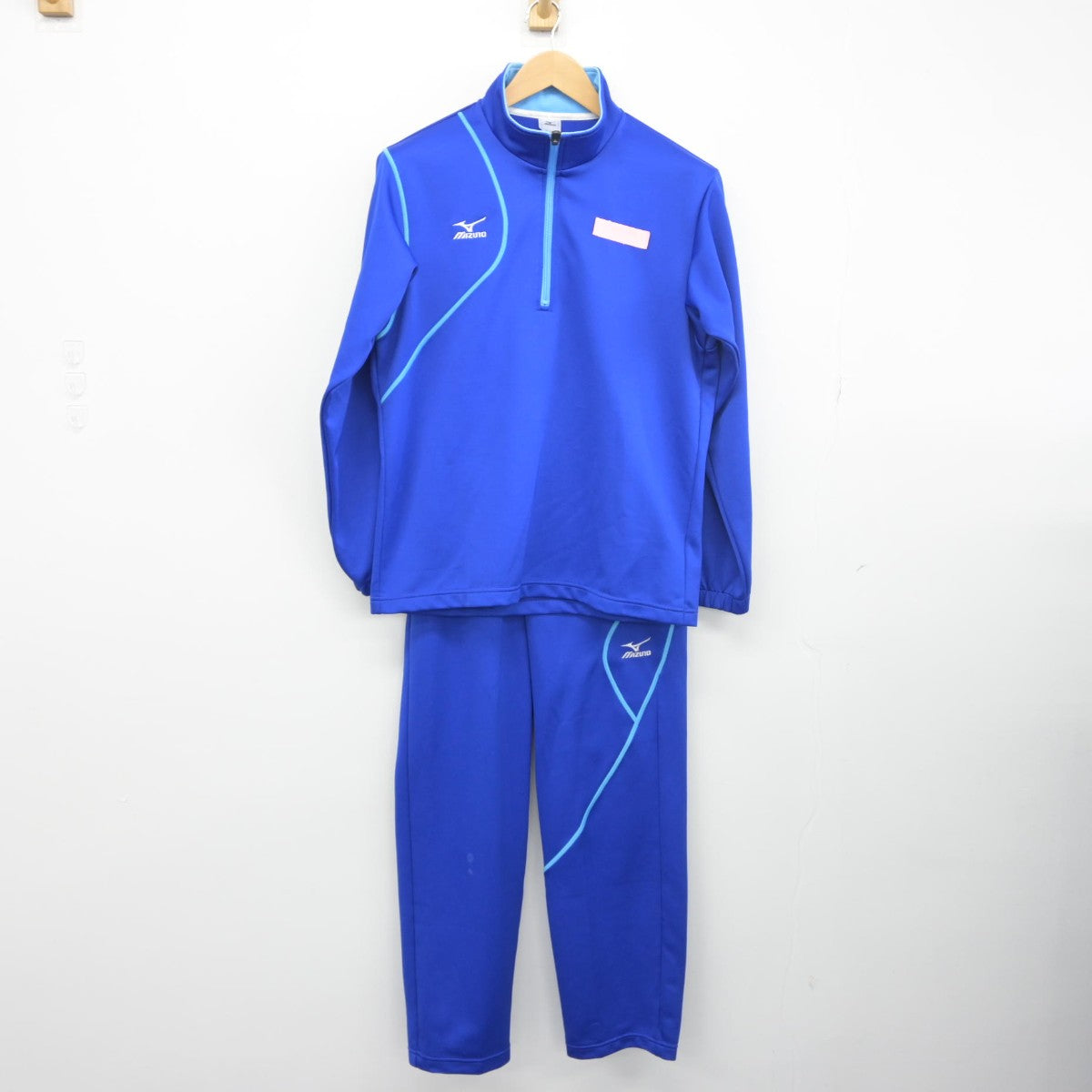 【中古】東京都 世田谷総合高等学校 女子制服 2点（ジャージ 上・ジャージ 下）sf033796