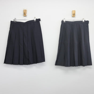 【中古】静岡県 富士見高等学校 女子制服 5点（ブレザー・ベスト・スカート・スカート）sf033797