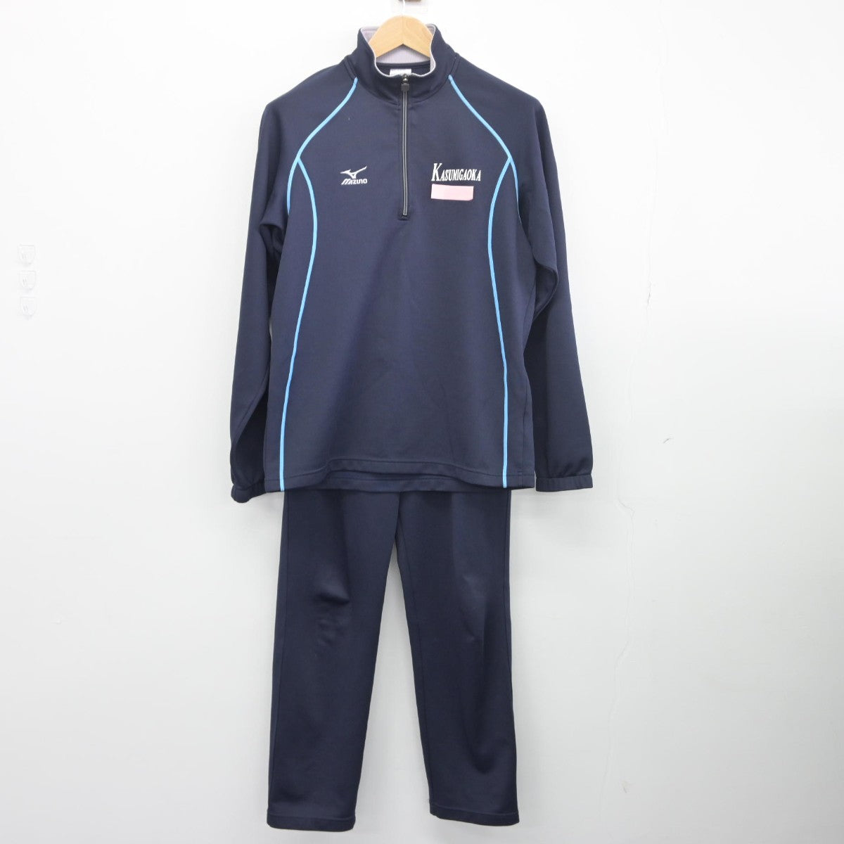 【中古】福岡県 香住ヶ丘高等学校 女子制服 2点（ジャージ 上・ジャージ 下）sf033814