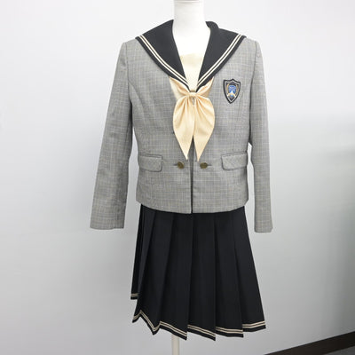 【中古】千葉県 翔凛高等学校 女子制服 4点（ブレザー・セーラー服・スカート）sf033835