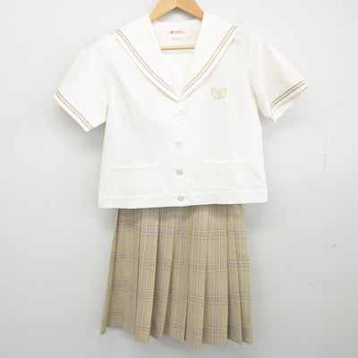 【中古】千葉県 翔凛高等学校 女子制服 2点（セーラー服・スカート）sf033836