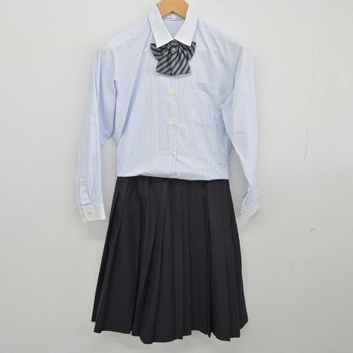 【中古】宮崎県 宮崎南高等学校 女子制服 4点（ブレザー・シャツ・スカート）sf033839