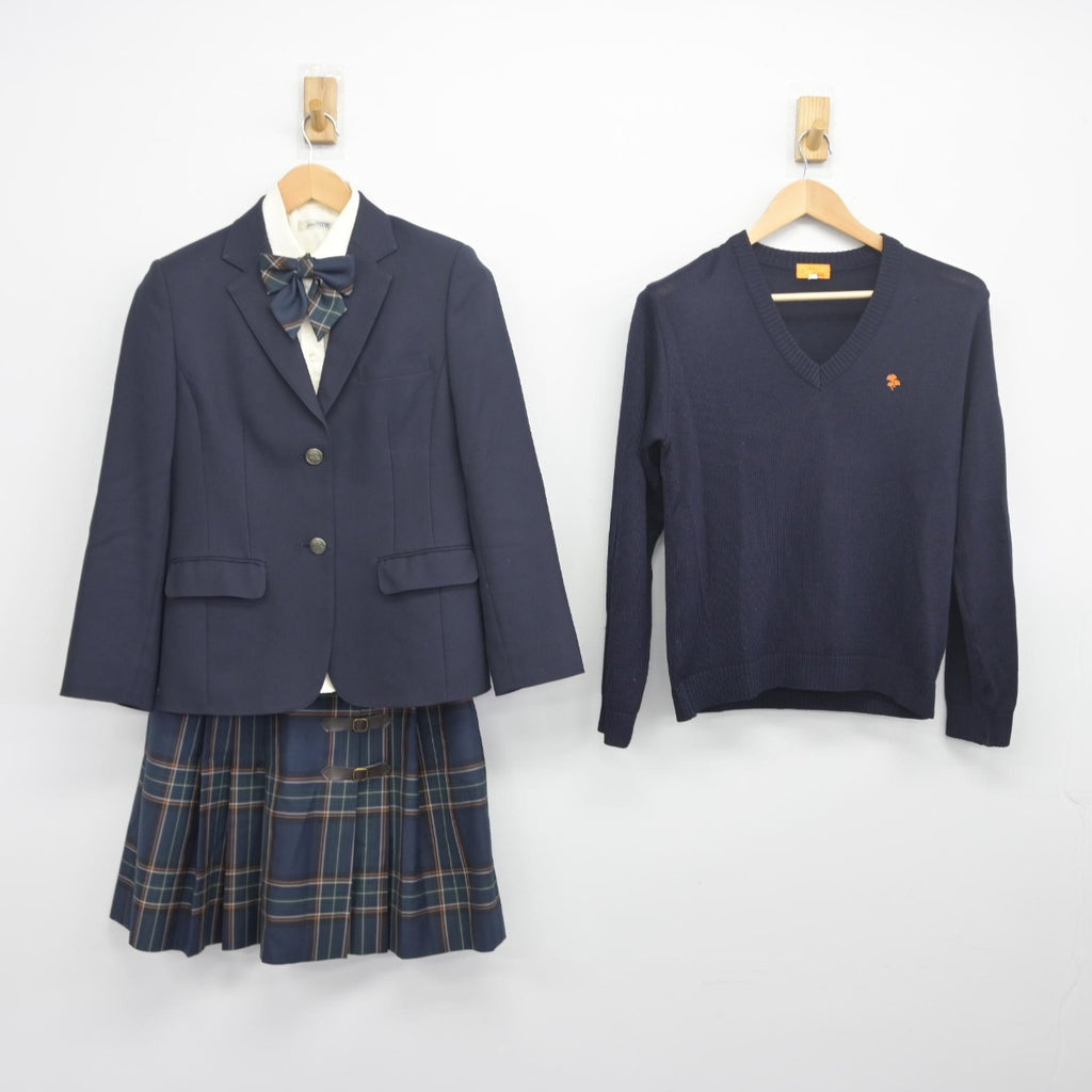 中古】宮城県 仙台南高等学校 女子制服 5点（ブレザー・ニット・シャツ・スカート）sf033846 | 中古制服通販パレイド