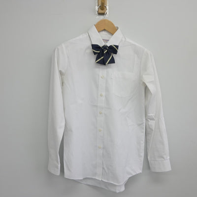 【中古】埼玉県 栄東高等学校 女子制服 4点（ニット・シャツ・スカート）sf033875