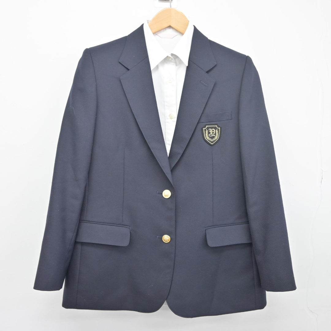 【中古】岐阜県 八百津高等学校 女子制服 2点（ブレザー・シャツ）sf033883 | 中古制服通販パレイド