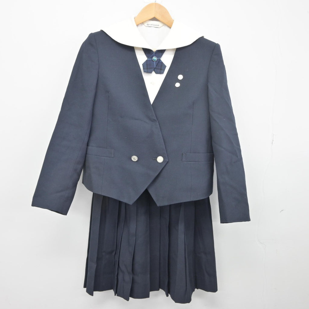 【中古】栃木県 文星女子高等学校 女子制服 5点（ブレザー・ニット・セーラー服・スカート）sf033890 | 中古制服通販パレイド