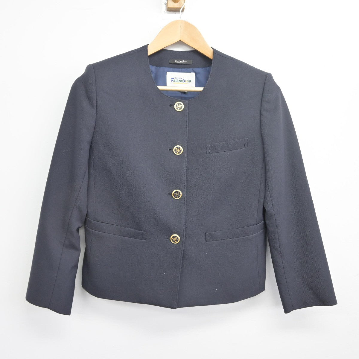 【中古】静岡県 吉原第一中学校 女子制服 3点（ブレザー・スカート）sf033908