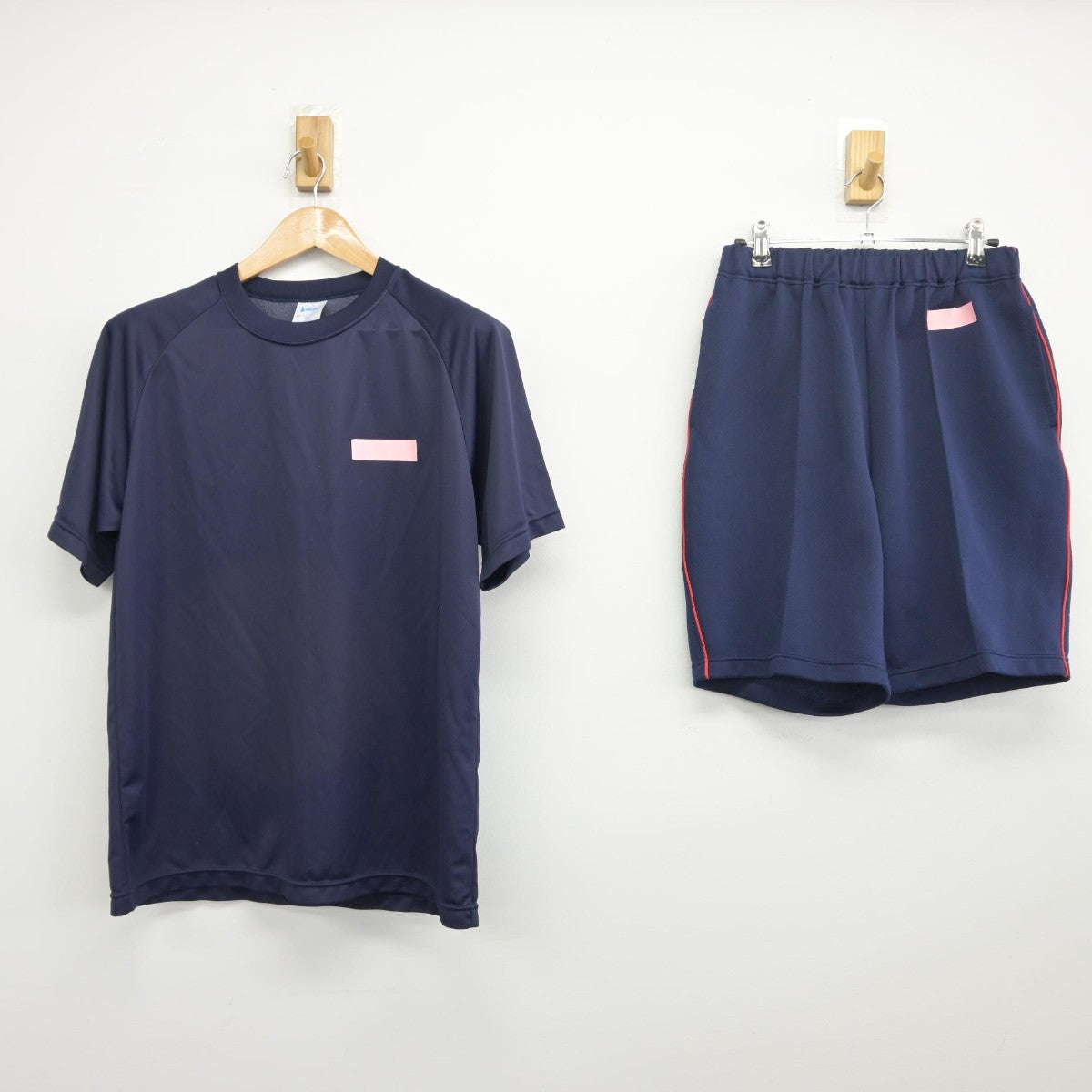 【中古】福岡県 太宰府特別支援学校 女子制服 2点（体操服 上・体操服 下）sf033918