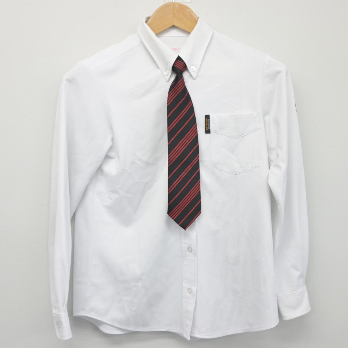 【中古】福岡県 九州国際大学付属高等学校 女子制服 4点（シャツ・ニットベスト）sf033924