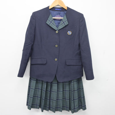 【中古】香川県 津田高等学校 女子制服 2点（ブレザー・スカート）sf033927