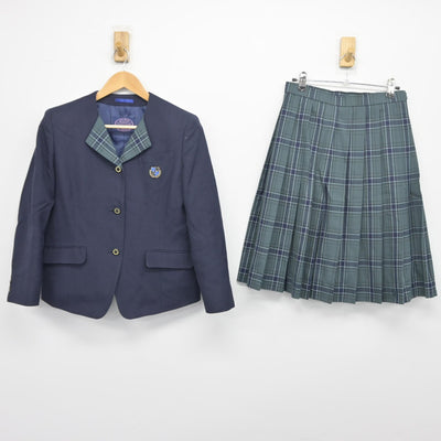 【中古】香川県 津田高等学校 女子制服 2点（ブレザー・スカート）sf033927