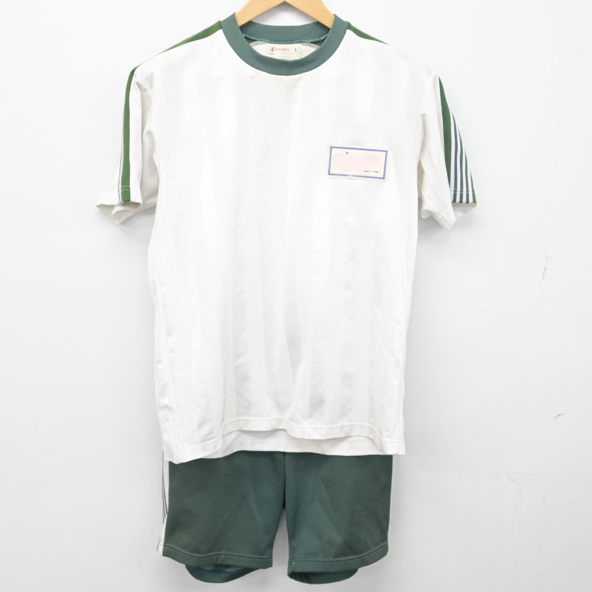 【中古】山梨県 城南中学校 女子制服 3点（ジャージ 上・体操服 上・体操服 下）sf033933