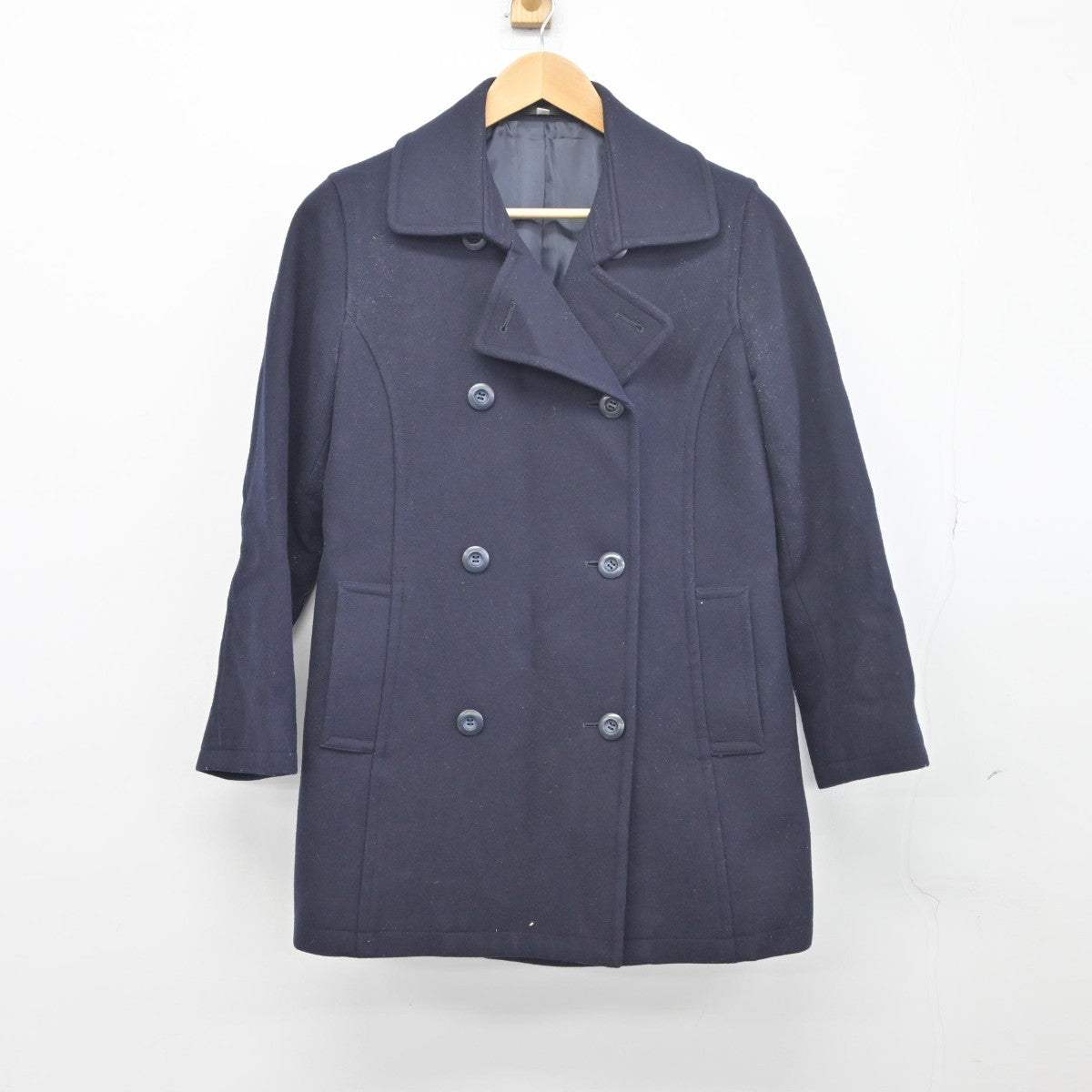 【中古】埼玉県 淑徳与野高等学校 女子制服 1点（コート）sf033957