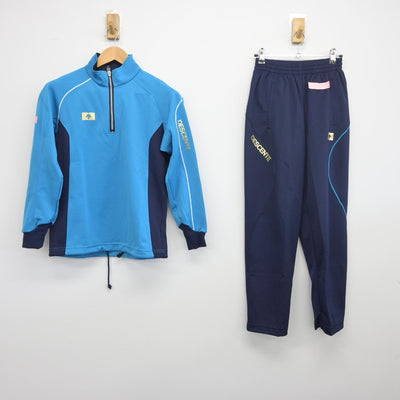 【中古】岐阜県 岐阜第一高等学校 女子制服 2点（ジャージ 上・ジャージ 下）sf033966