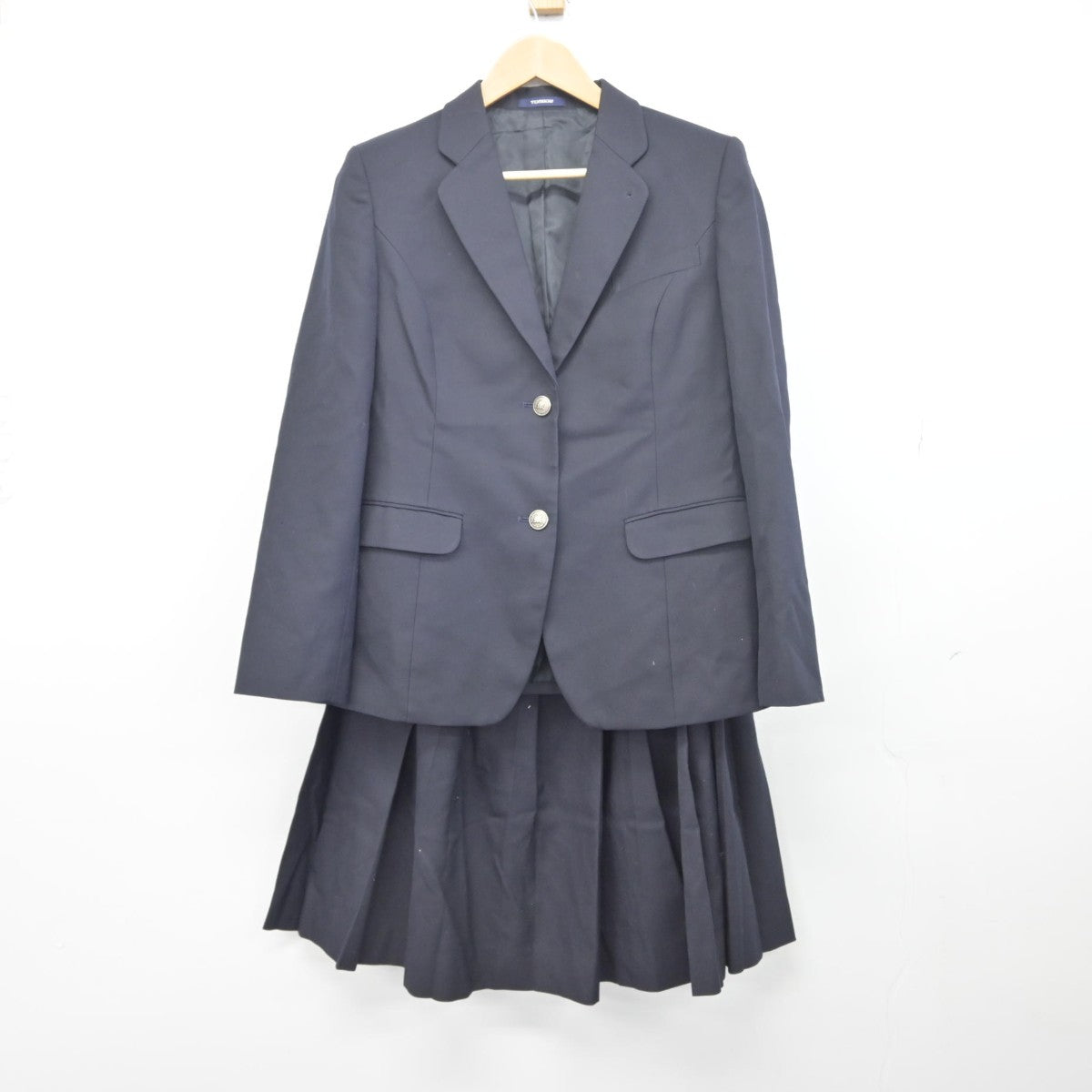 【中古】福岡県 武蔵台高等学校 女子制服 4点（ブレザー・スカート）sf033978