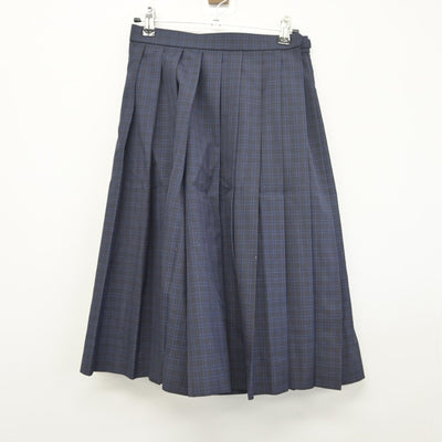 【中古】福岡県 福岡市立城南中学校 女子制服 2点（シャツ・スカート）sf033980