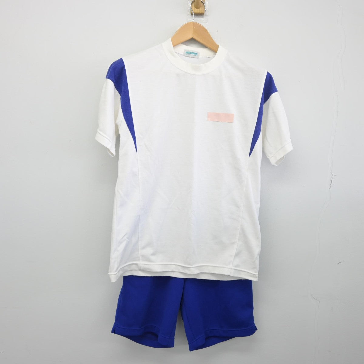 【中古】東京都 錦城高等学校 女子制服 2点（体操服 上・体操服 下）sf033994