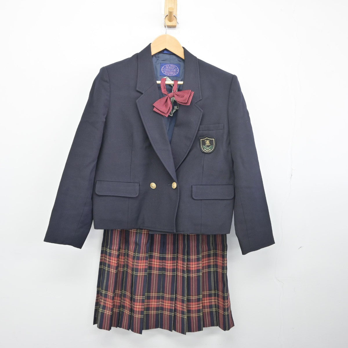 【中古】千葉県 柏井高等学校 女子制服 3点（ブレザー・スカート）sf034011