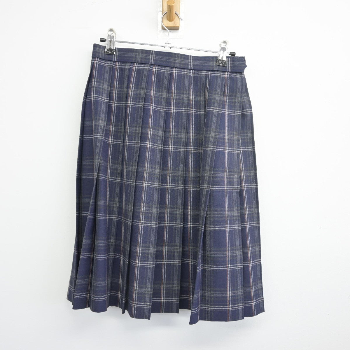 【中古】神奈川県 立花学園高等学校 女子制服 2点（ニットベスト・スカート）sf034014