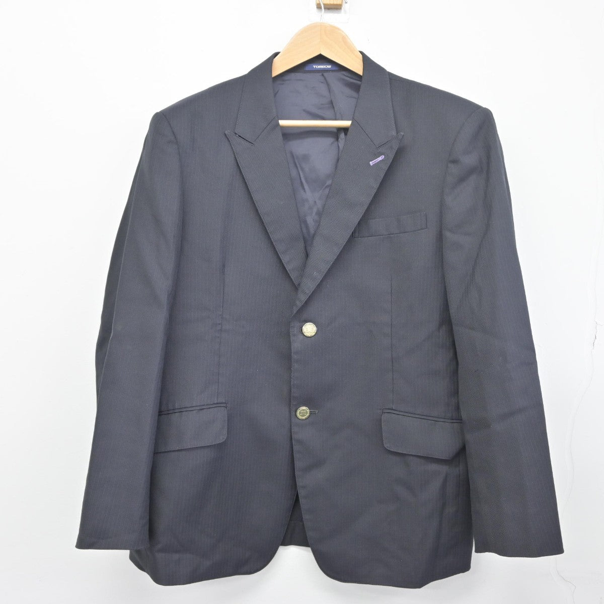 【中古】宮城県 仙台東高等学校 男子制服 1点（ブレザー）sf034034