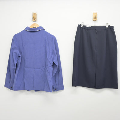 【中古】 事務服 女子制服 3点（シャツ・スカート）sf034039