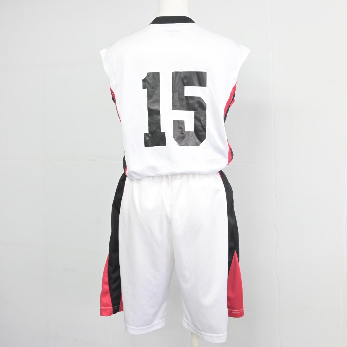 【中古】東京都 東村山高等学校/バスケットボール部ユニフォーム 女子制服 2点（部活ユニフォーム 上・部活ユニフォーム 下）sf034056