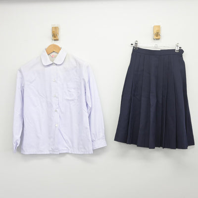 【中古】奈良県 天理高等学校 女子制服 5点（ブレザー・ベスト・シャツ・スカート）sf034064