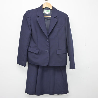 【中古】埼玉県 深谷第一高等学校 女子制服 2点（ブレザー・スカート）sf034091