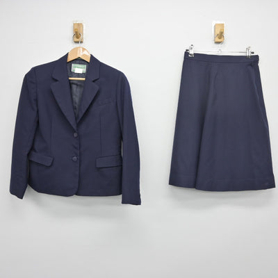 【中古】埼玉県 深谷第一高等学校 女子制服 2点（ブレザー・スカート）sf034091