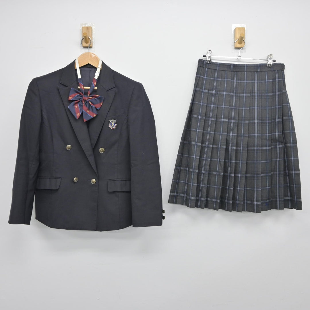 【中古】東京都 府中西高等学校 女子制服 4点（ブレザー・スカート）sf034092 | 中古制服通販パレイド