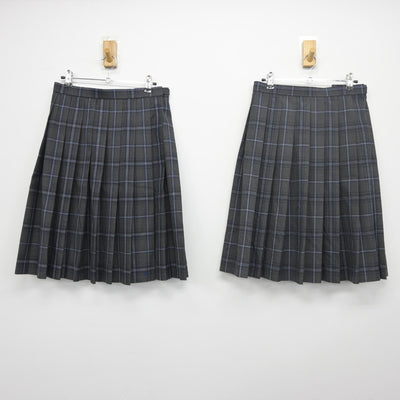 【中古】東京都 府中西高等学校 女子制服 4点（ブレザー・スカート）sf034092