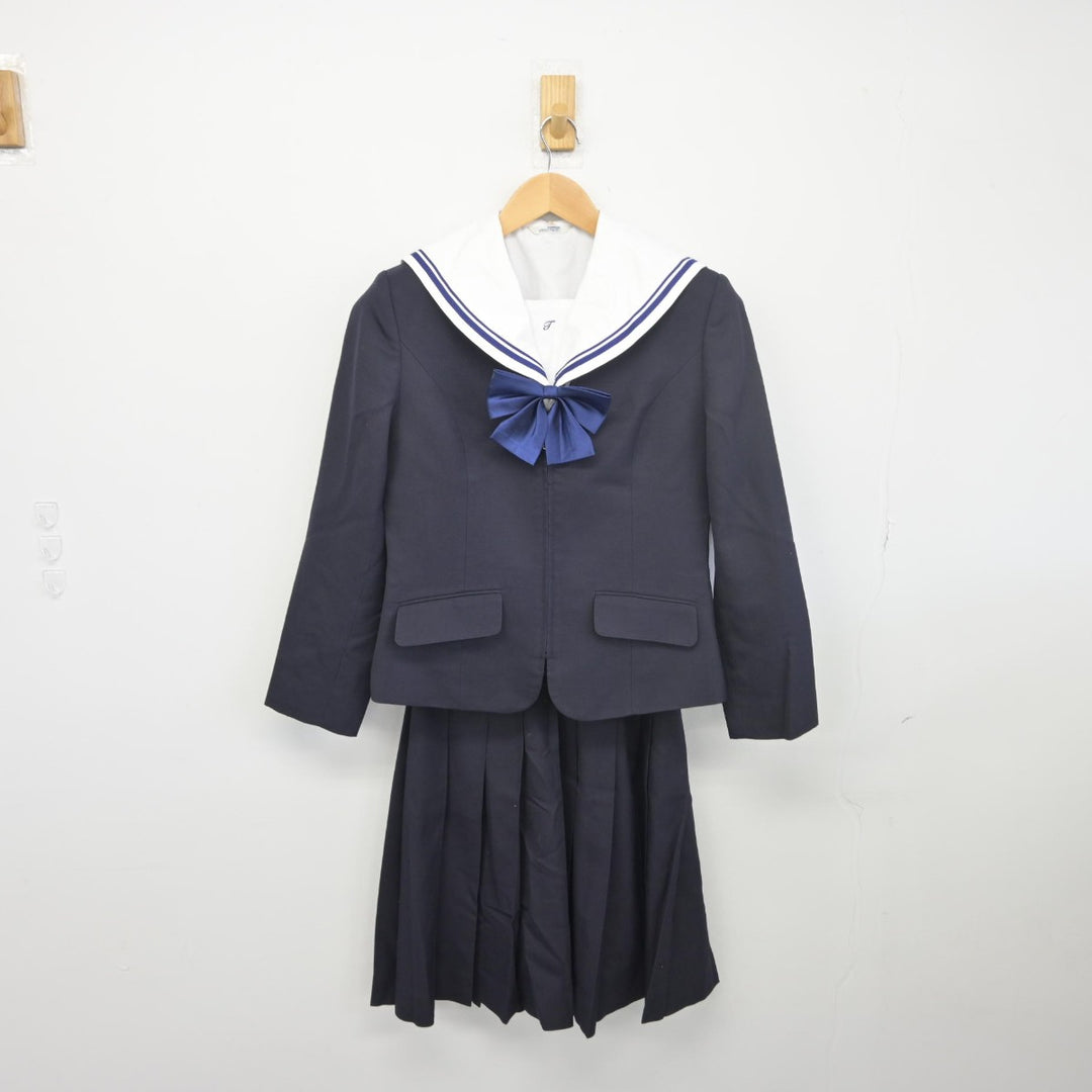 【中古】東京都 竪川中学校 女子制服 4点（ブレザー・セーラー服・スカート）sf034127 | 中古制服通販パレイド