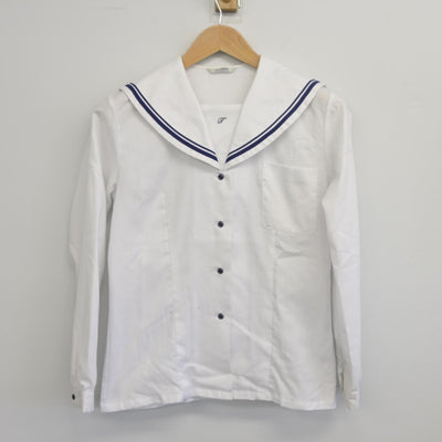 【中古】東京都 竪川中学校 女子制服 2点（セーラー服・セーラー服）sf034129