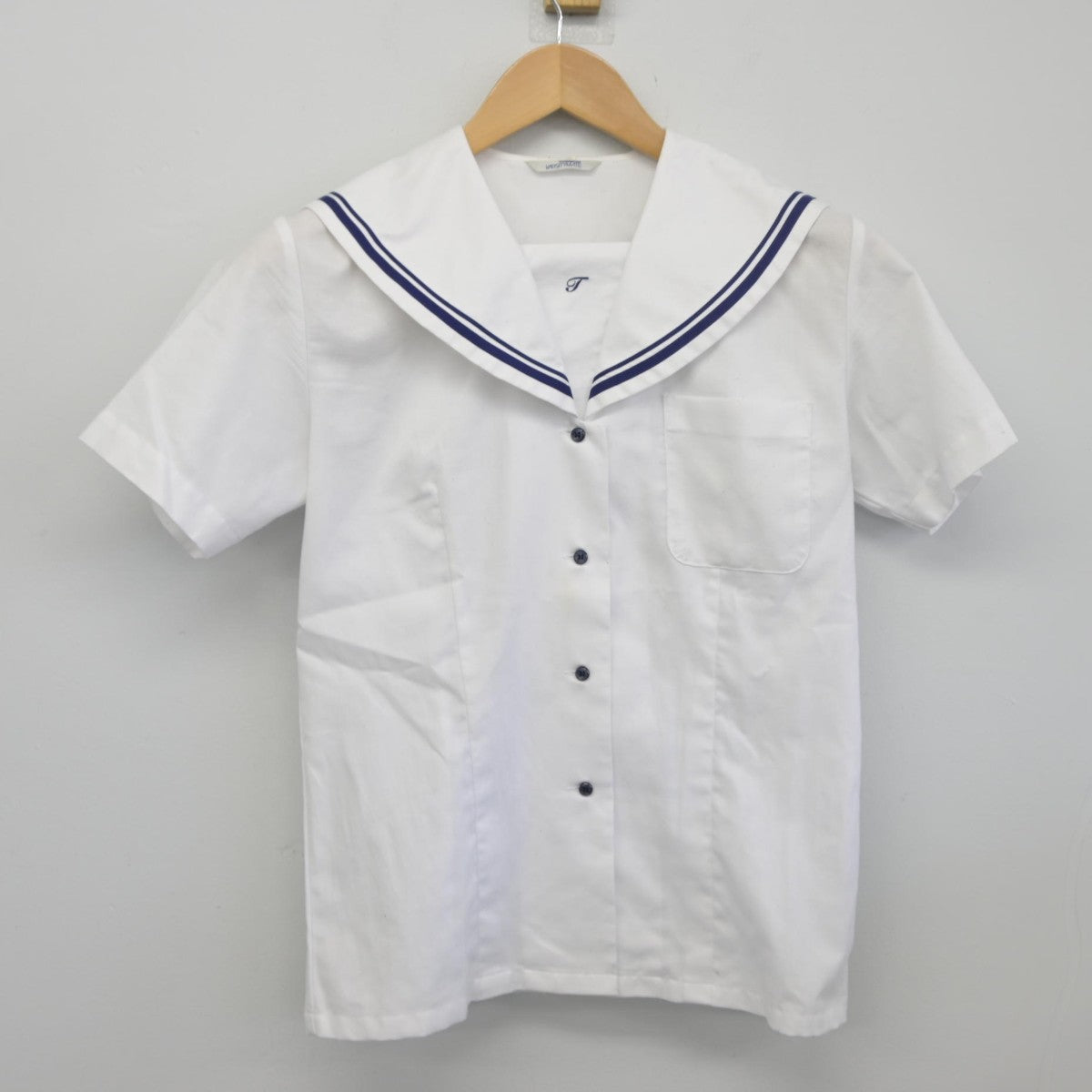 【中古】東京都 竪川中学校 女子制服 2点（セーラー服・セーラー服）sf034129