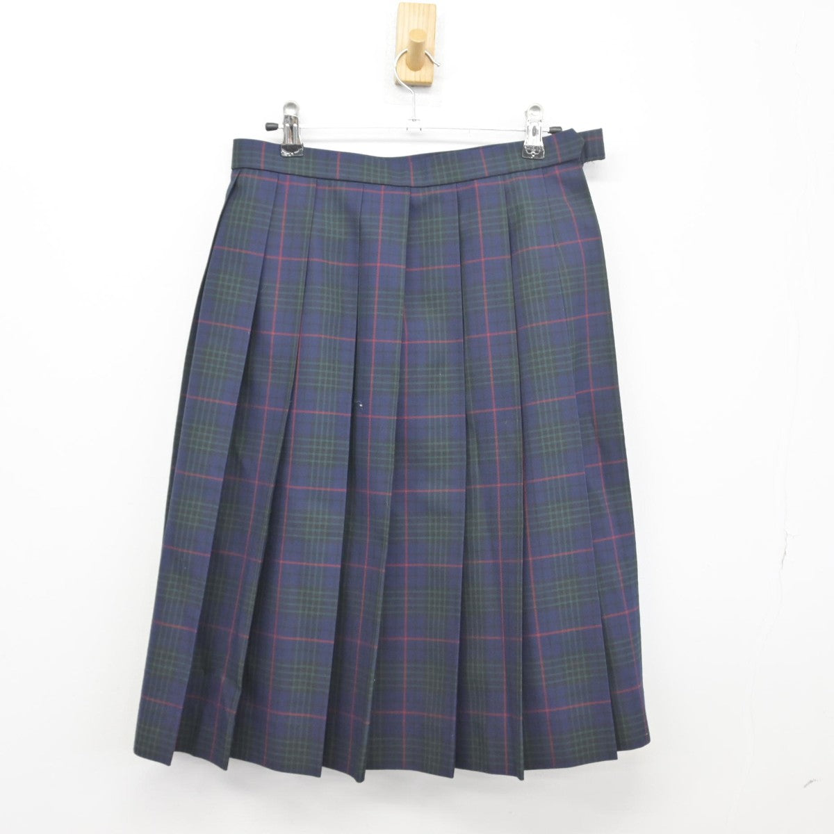 【中古】福岡県 筑紫中央高等学校 女子制服 5点（ブレザー・シャツ・ベスト・スカート）sf034135