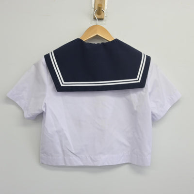 【中古】愛知県 名古屋市立桜丘中学校 女子制服 3点（セーラー服・スカート）sf034139