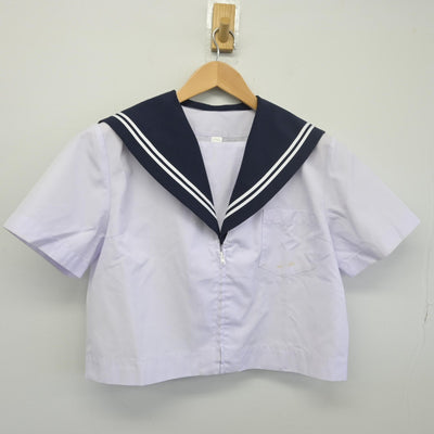 【中古】愛知県 名古屋市立桜丘中学校 女子制服 2点（セーラー服）sf034140