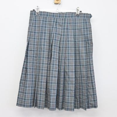 【中古】熊本県 大津北中学校 女子制服 3点（ブレザー・ニット・スカート）sf034148