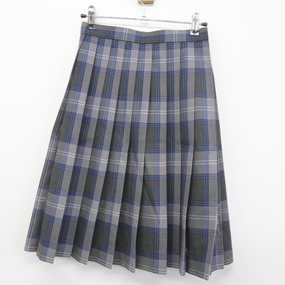 【中古】東京都 帝京大学高等学校 女子制服 4点（ニットベスト・スカート）sf034167