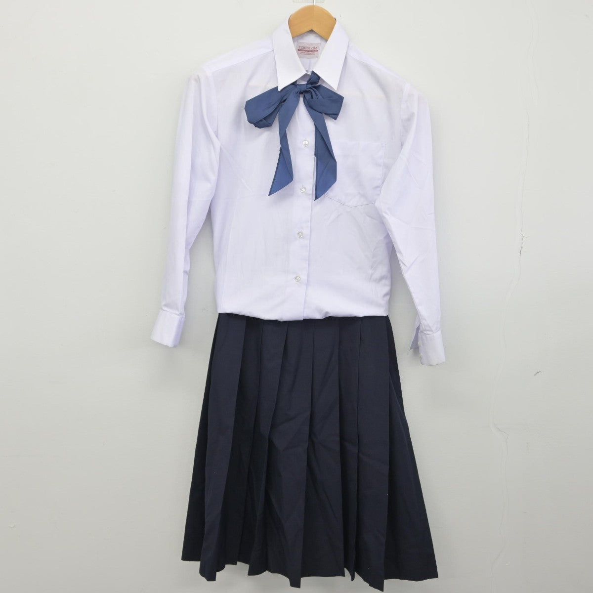 【中古】岩手県 北陵中学校 女子制服 4点（ブレザー・シャツ・スカート）sf034172